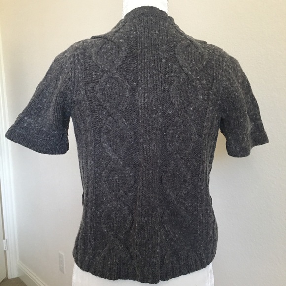 Michael Kors Short Sleeve Buttoned Sweater - Picture 3 of 5